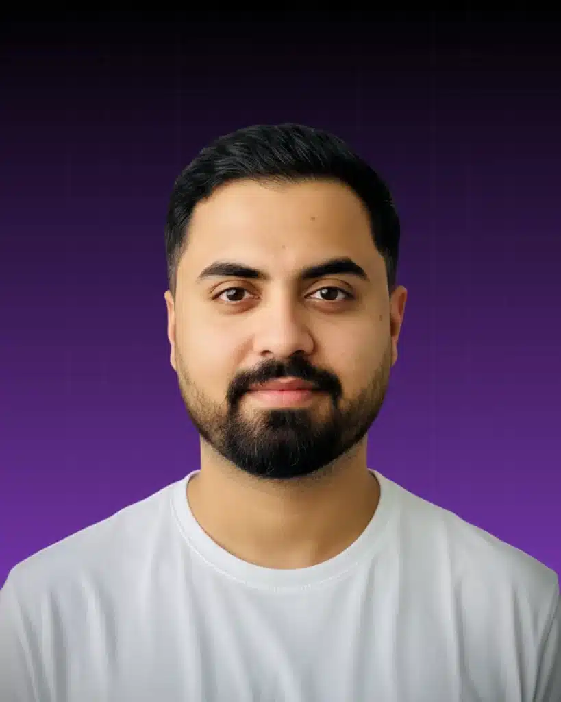 Fahad Hassan, founder of WebSquasher, portrait photo.